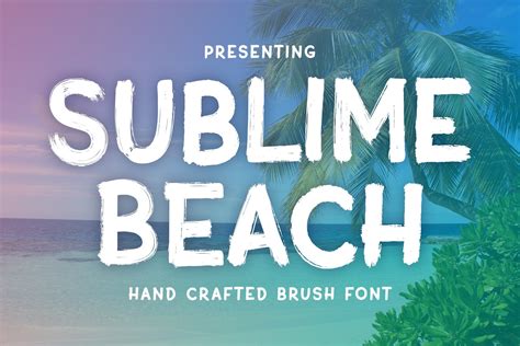 beach fonts free